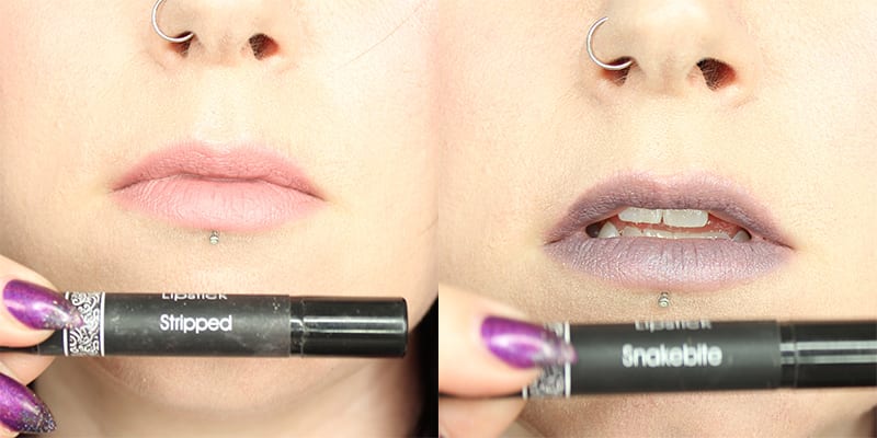 Smoky Lip Tutorial Silk Naturals Stripped + Snakebite