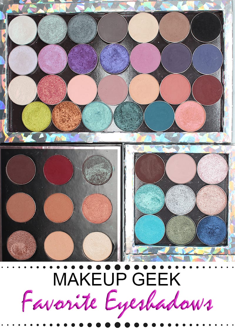 Favorite Makeup Geek Eyeshadows