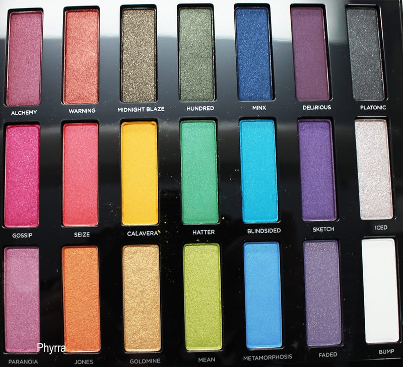 Urban Decay Rainbow Palette - Urban Decay Full Spectrum Palette