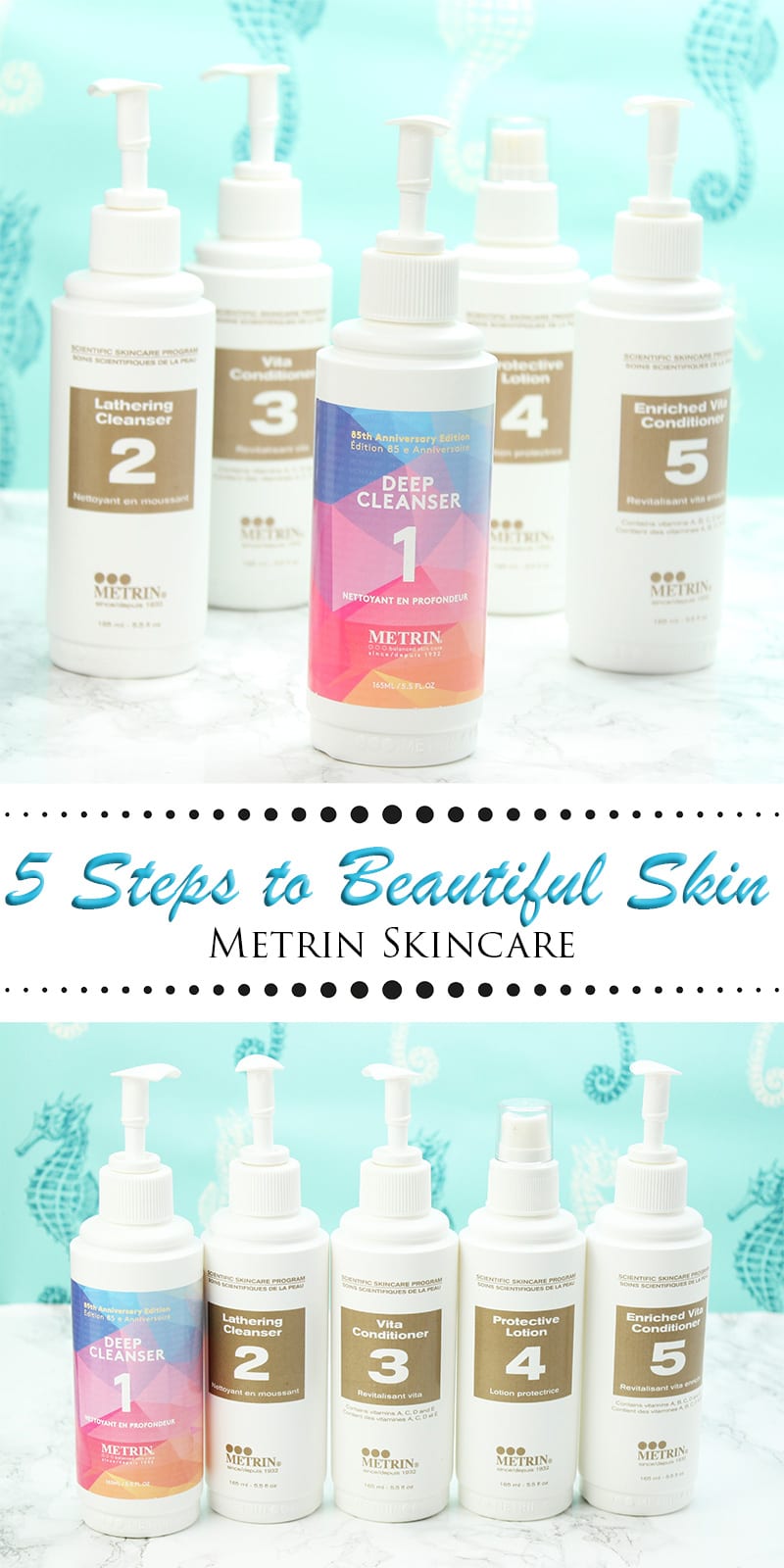 Metrin Skincare Review - Cruelty Free - 5 Steps to Beautiful Skin