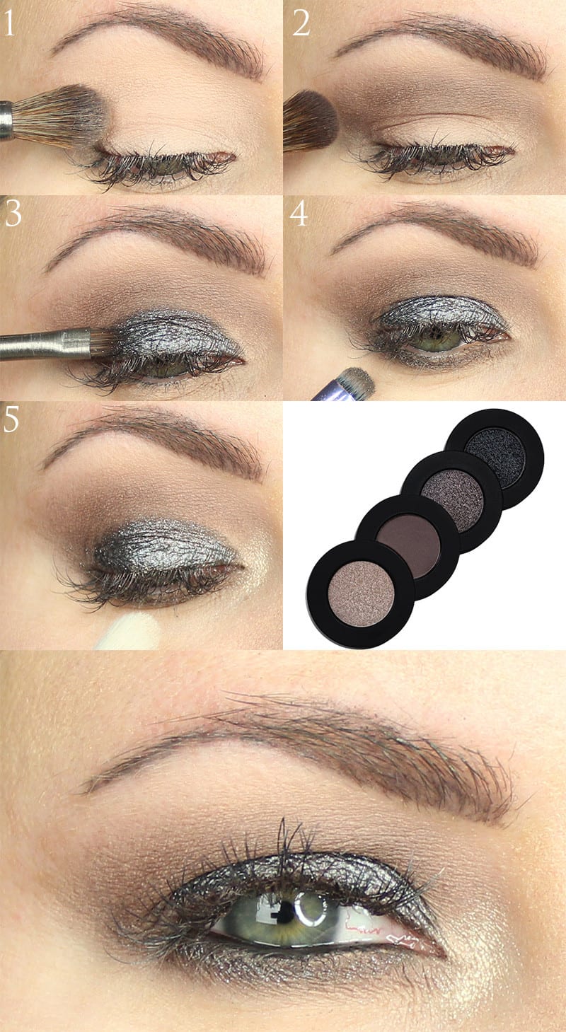 Melt Cosmetics Gun Metal Stack Tutorial