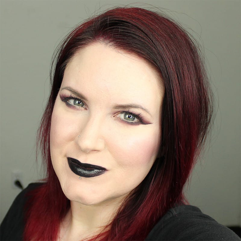 Kat Von D MetalMatte Smoky Cranberry Tutorial