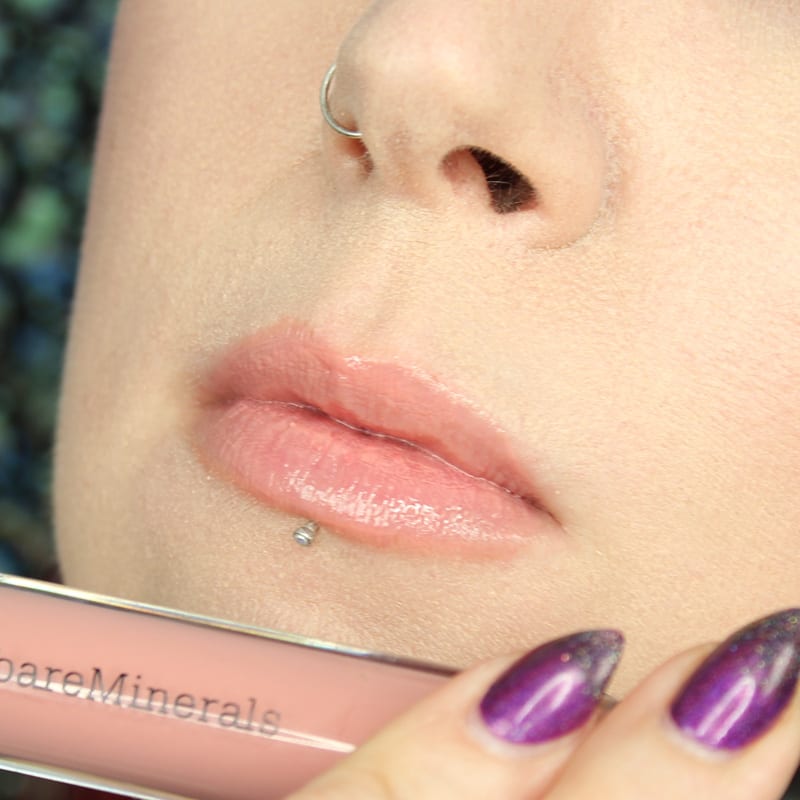 bareMinerals Gen Nude Lipsticks - Forbidden Buttercream Lipgloss swatch