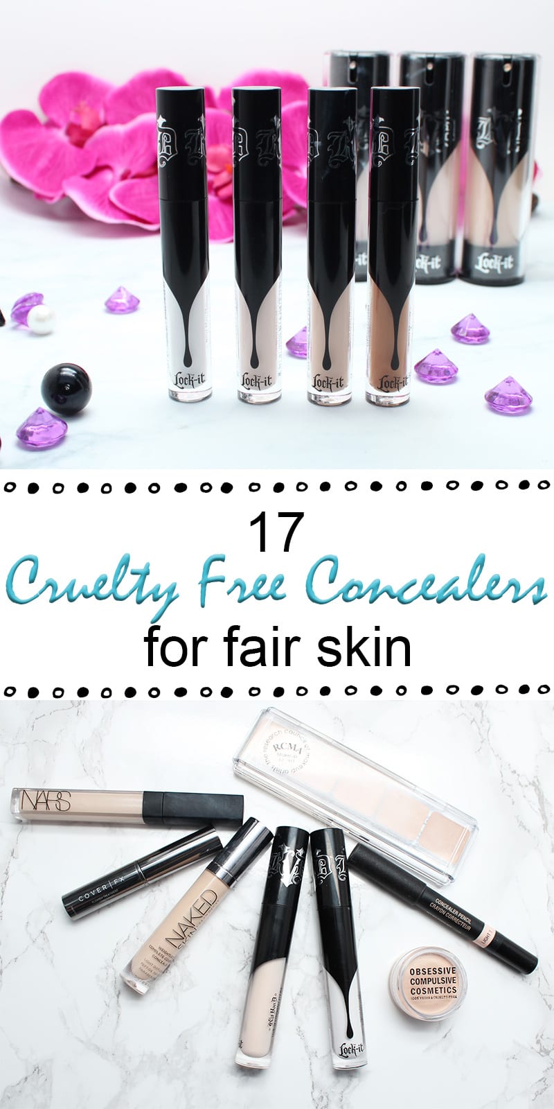 Best Cruelty Free Concealers for Fair Skin and Pale Skin