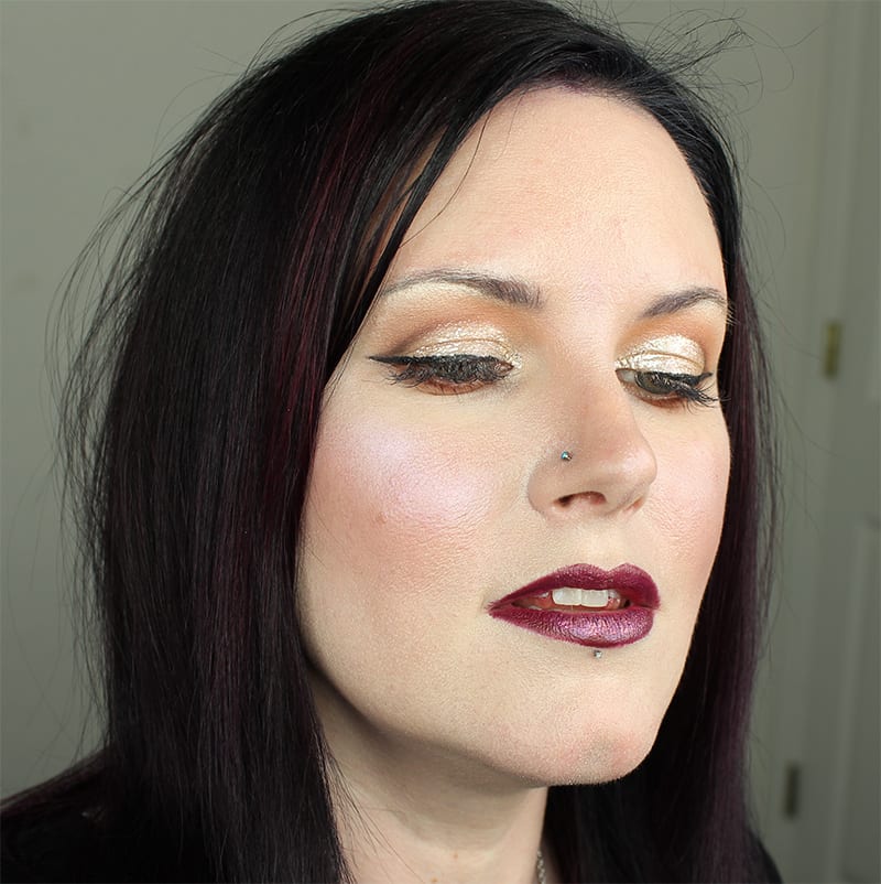 Glam Glitter Cut Crease Winged Liner Tutorial for Hooded Eyes with Mickey the talented former Urban Decay Makeup Artist.