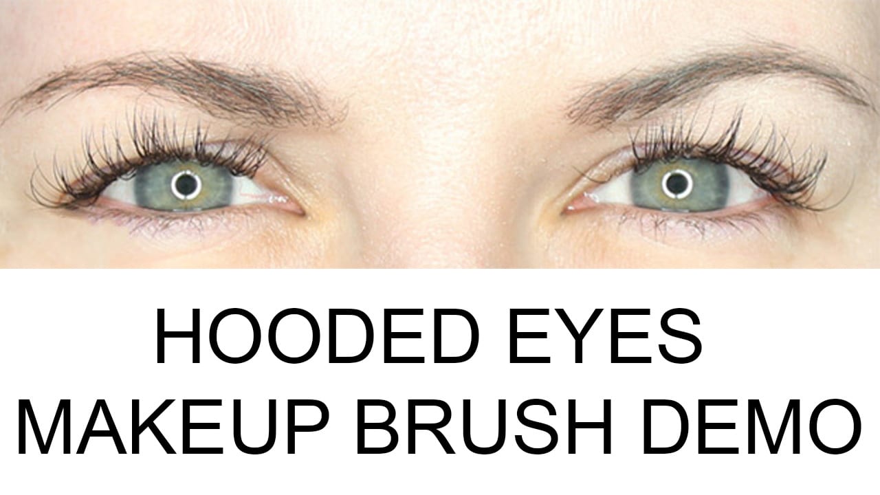 What Are Hooded Eyes Makeup Brush Demo