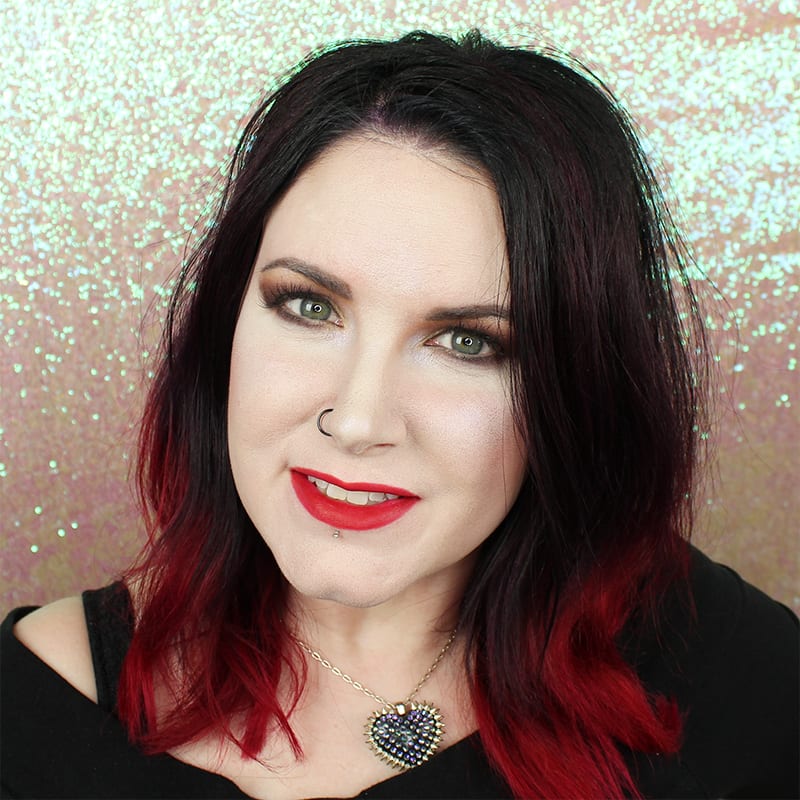 Wearing Makeup Geek Beauty Queen on Pale Skin