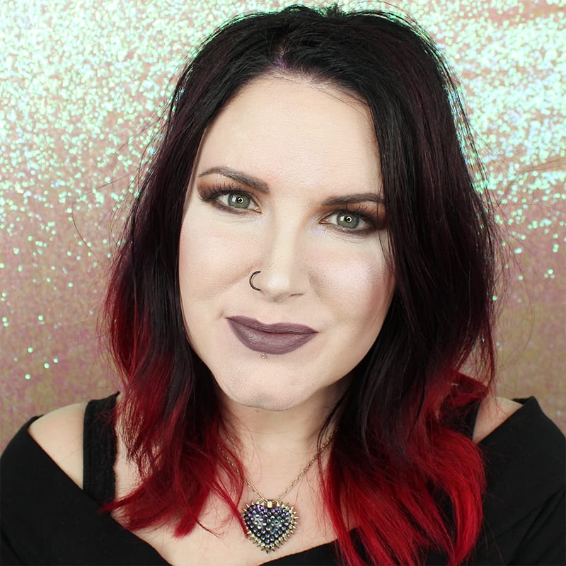 Wearing Makeup Geek Misfit on Pale Skin