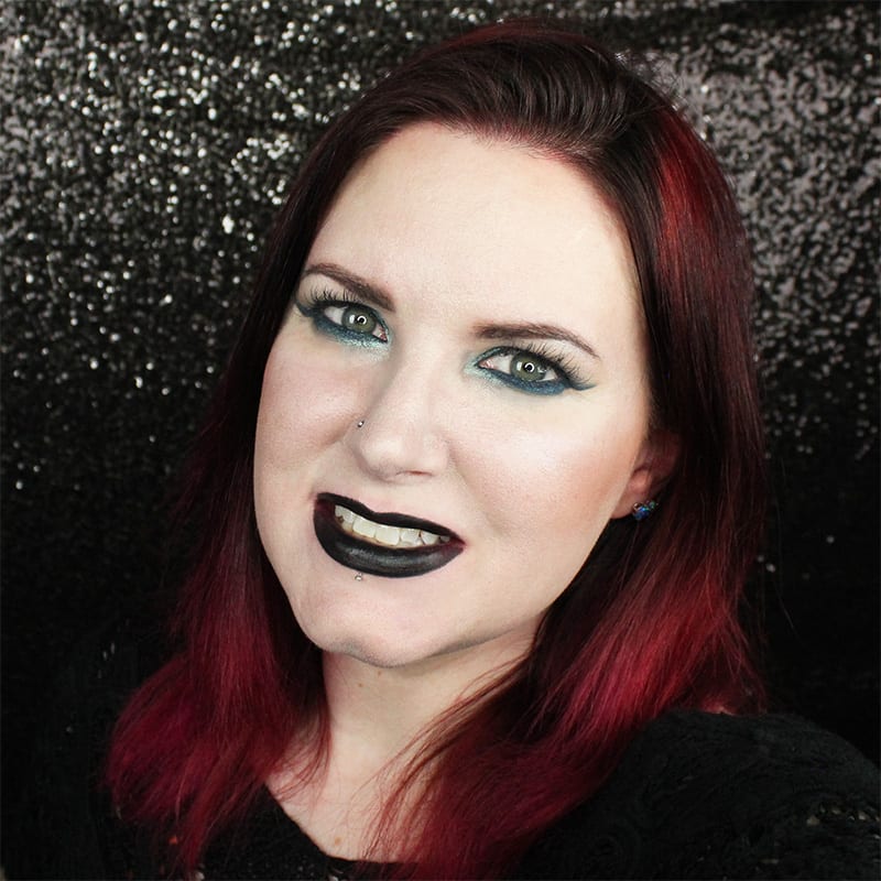 Kat Von D MetalMatte Smoky Teal Cruelty-Free Tutorial