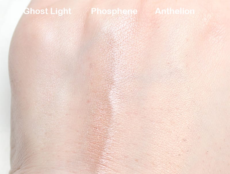 Rituel De Fille Rare Light Luminizers Review and Swatches on Pale Skin
