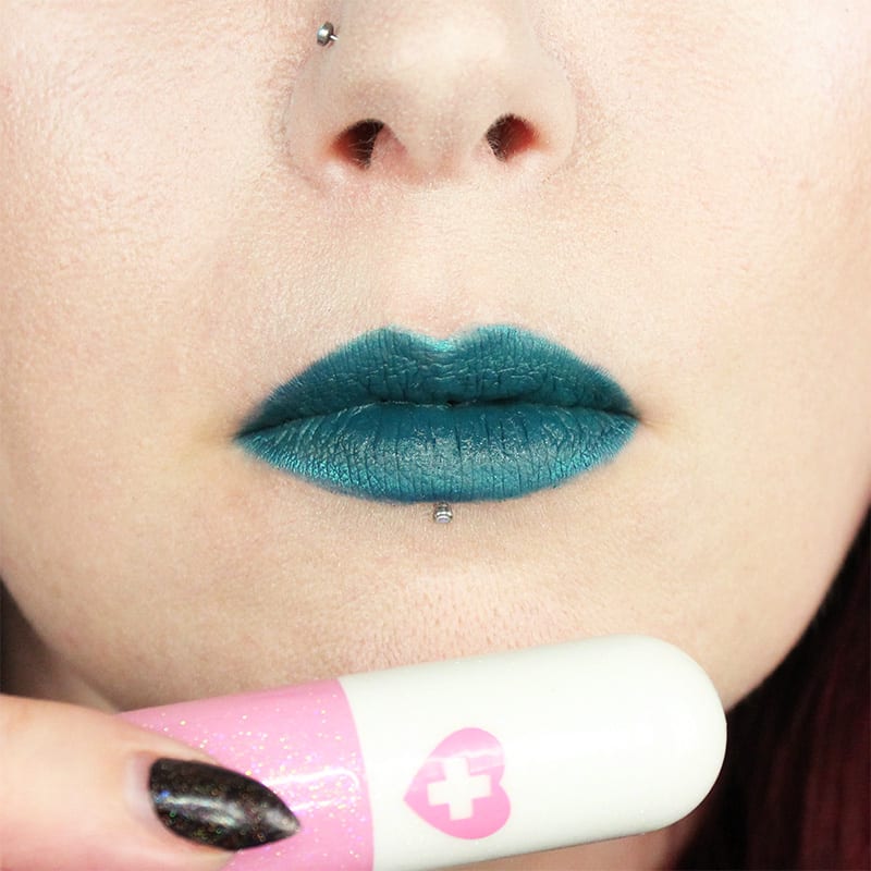 Kat Von D MetalMatte Smoky Teal Cruelty-Free Tutorial