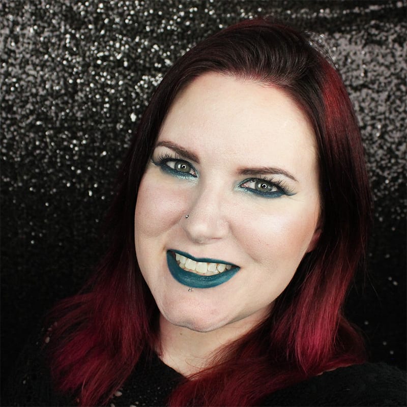 Kat Von D MetalMatte Smoky Teal Cruelty-Free Tutorial