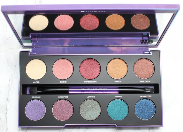 Urban Decay Afterdark Palette Review, Live Swatches and Comparison