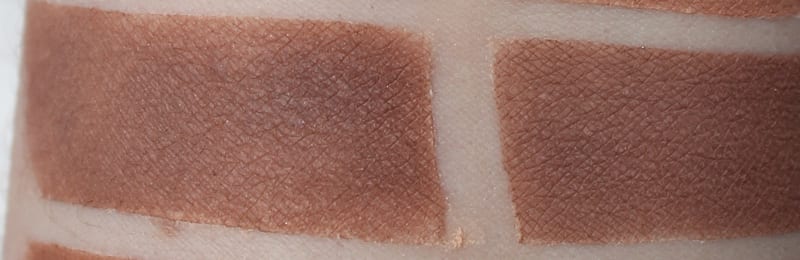 Silk Naturals Cocoa, dupe for Urban Decay Tempted swatch