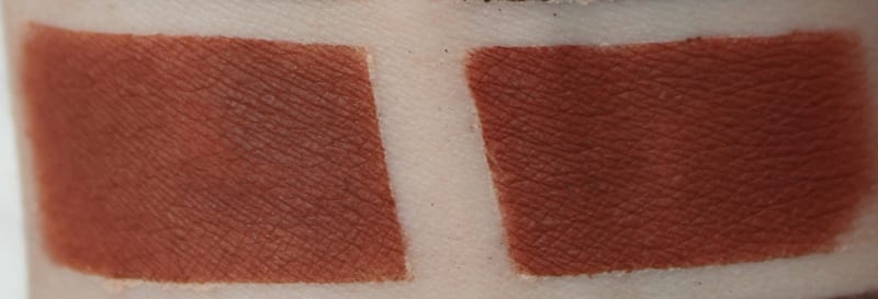 Silk Naturals Cognac, dupe for Urban Decay Bittersweet swatch