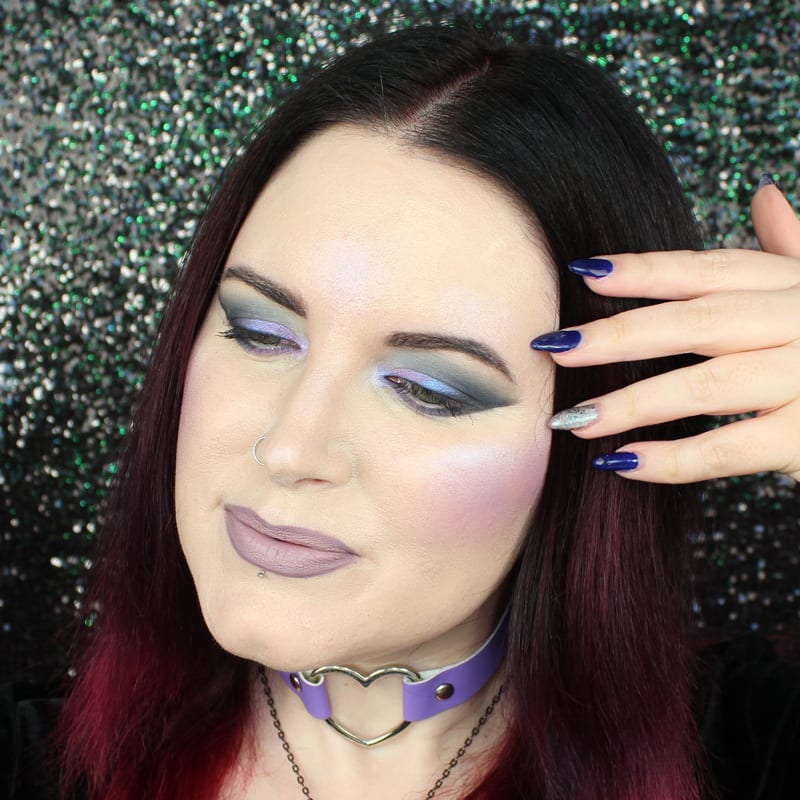 Kat Von D Pastel Goth Palette Swatches Review