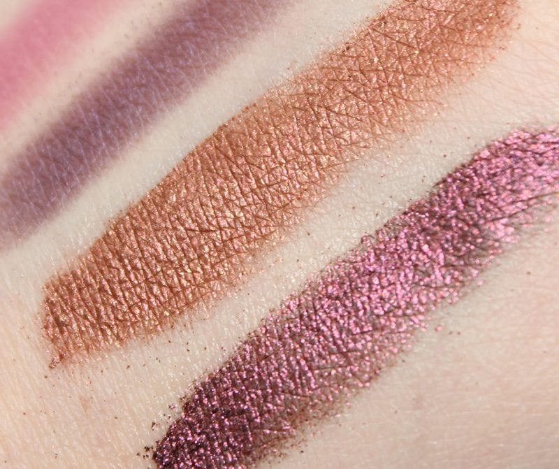 Urban Decay Spring 2017 Eyeshadow Singles - Blonde, 1985, Vice, Midnight Blast, Extragalactic swatches