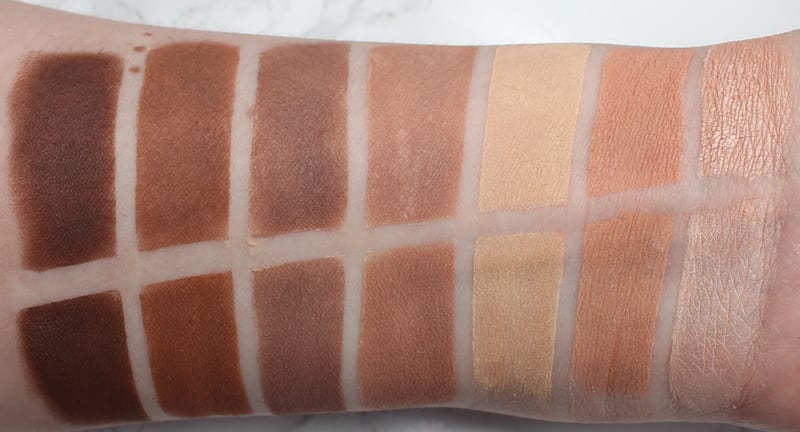 Silk Naturals Bare Necessities Matte3 Palette swatches