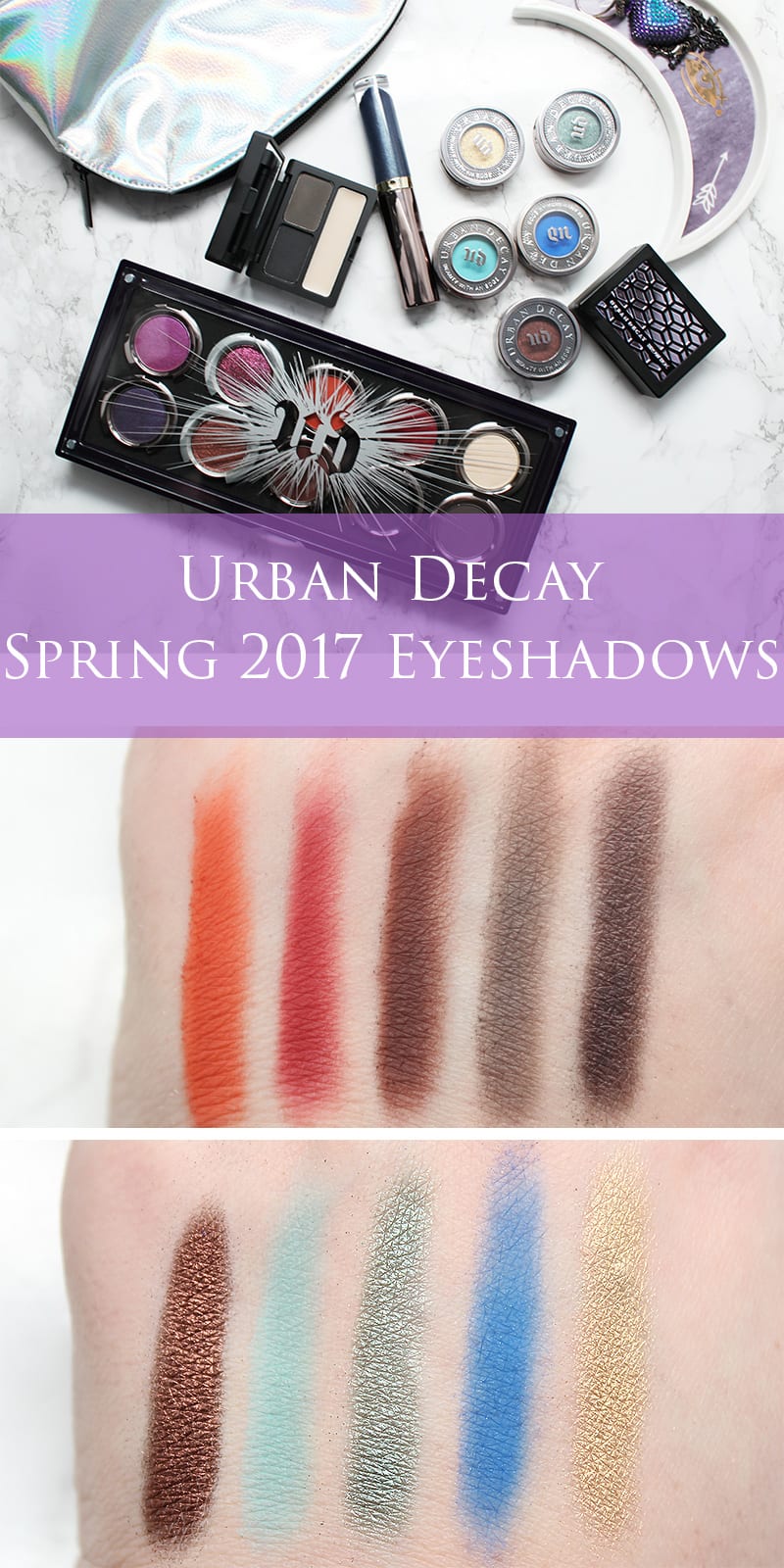 Urban Decay Spring 2017 Eyeshadow Singles