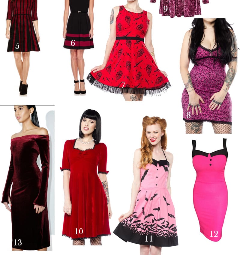 13 Flirty Valentine’s Day Dresses