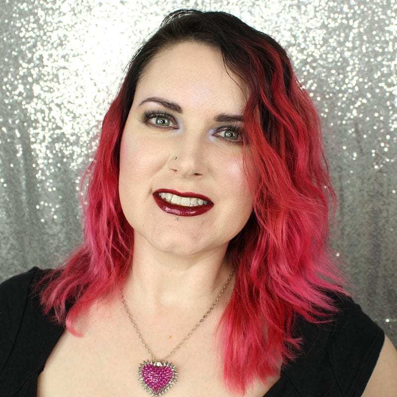 Makeup Geek Foiled Lip Gloss in Acoustic swatch