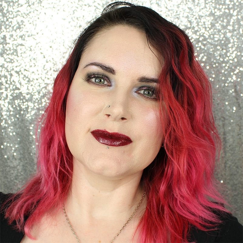 Makeup Geek Foiled Lip Gloss in Acoustic swatch