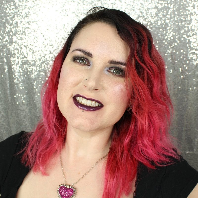 Makeup Geek Foiled Lip Gloss in Backstage swatch