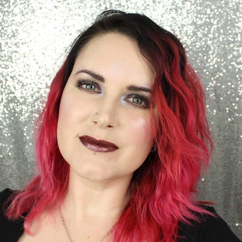 Makeup Geek Foiled Lip Gloss in Mixtape swatch