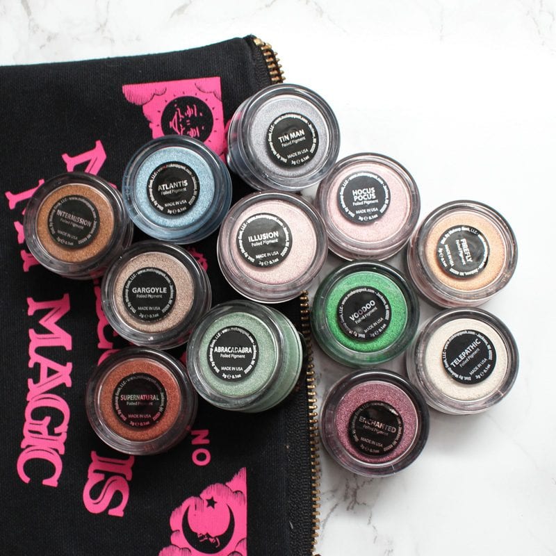 Makeup Geek Foiled Pigments Review and Swatches