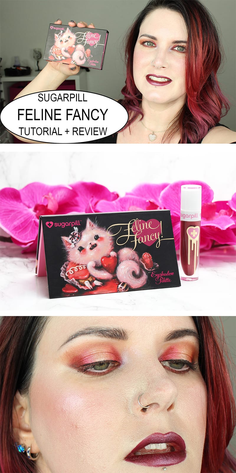 Sugarpill Feline Fancy Review and Tutorial