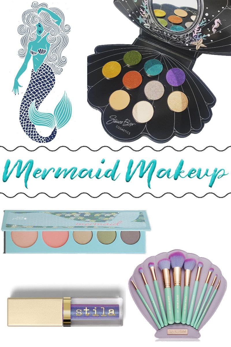 Since we're all mermaid obsessed, I wanted to share the best mermaid makeup and beauty products that I've come across. I've got eyeshadow palettes, alluring lipsticks, unique nail polishes, ethereal highlighters and more!
