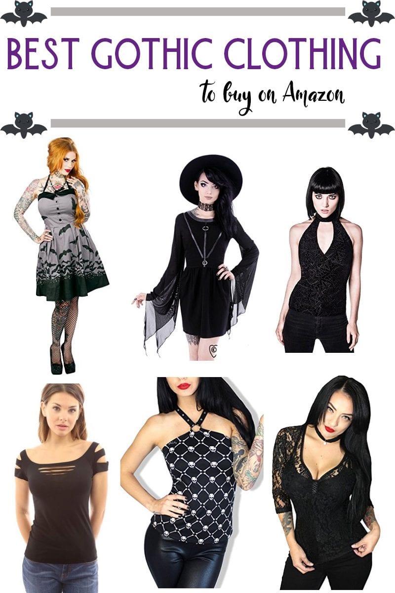 I get a lot of questions for where I shop for my wardrobe. I’ve found some of the best gothic clothing on Amazon over the past few years. They carry more sizes than your average mall, too, making it easier to find in between and plus size clothing.