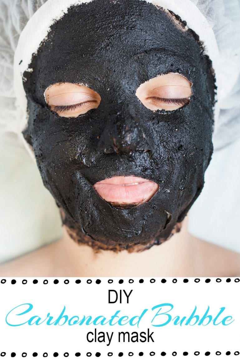 DIY Carbonated Bubble Clay Mask - How I made a bubble mask at home