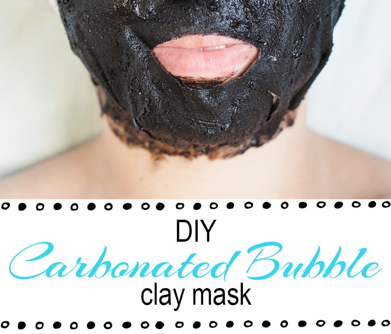 DIY Carbonated Bubble Clay Mask