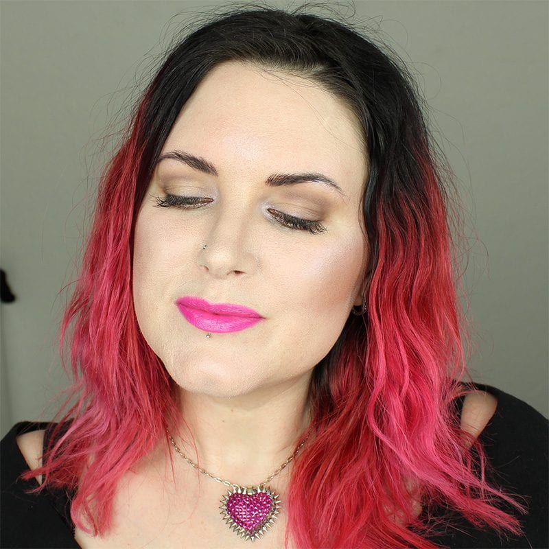 February Beauty Favorites - Wearing Urban Decay Frenemy Lipstick