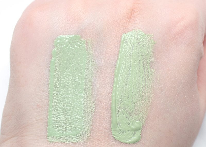Green Concealers: What You Need to Know! Urban Decay Mint and LA Girl Green Swatches