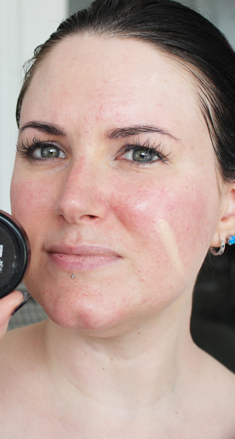 Mehron Pro HD Cream Foundation in L3 swatch