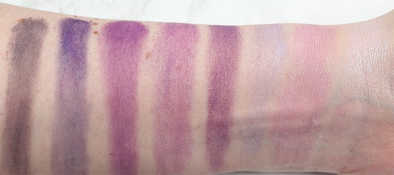 Best Purple Blushes, Highlighters, Contours Swatches