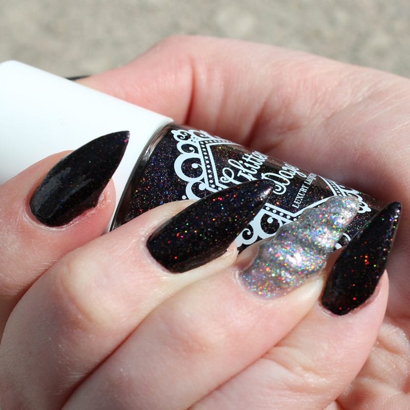 Unicorn Horn Mani How To - Create Your Own Magical Unicorn Manicure with Glitterdaze Bellatrix