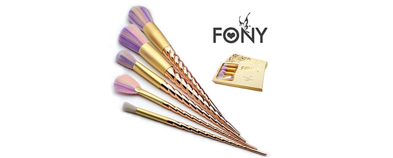Fony Unicorn Makeup Brushes
