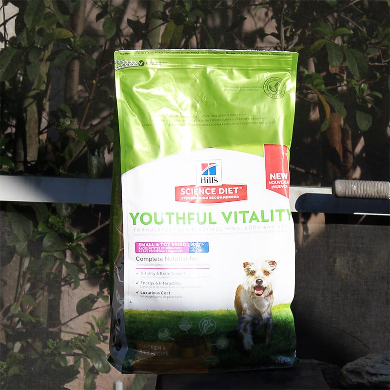 Hill's Science Diet Youthful Vitality dog food