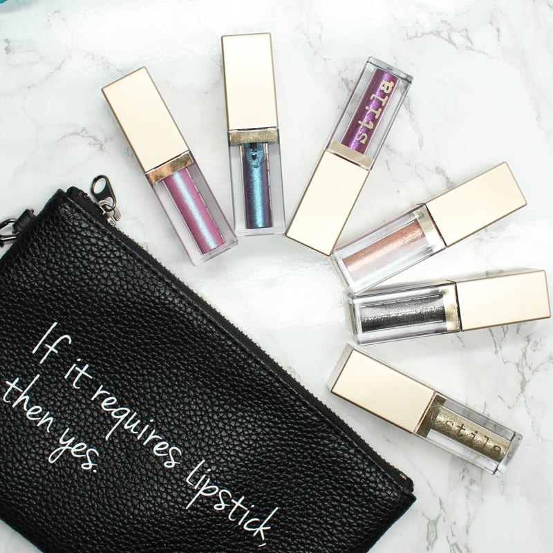 Name the first three beauty products you toss into your weekend bag!