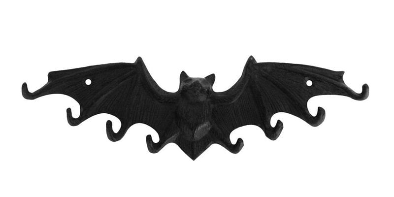 Cast Iron Bat Key Hook