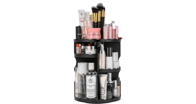 Rebrilliant Small Remote Control Holder Transparent Organizer Clear Acrylic Media Storage Box Makeup Organizer,Store TV Remote Holders,Brush,Pencil,Glasses and Me