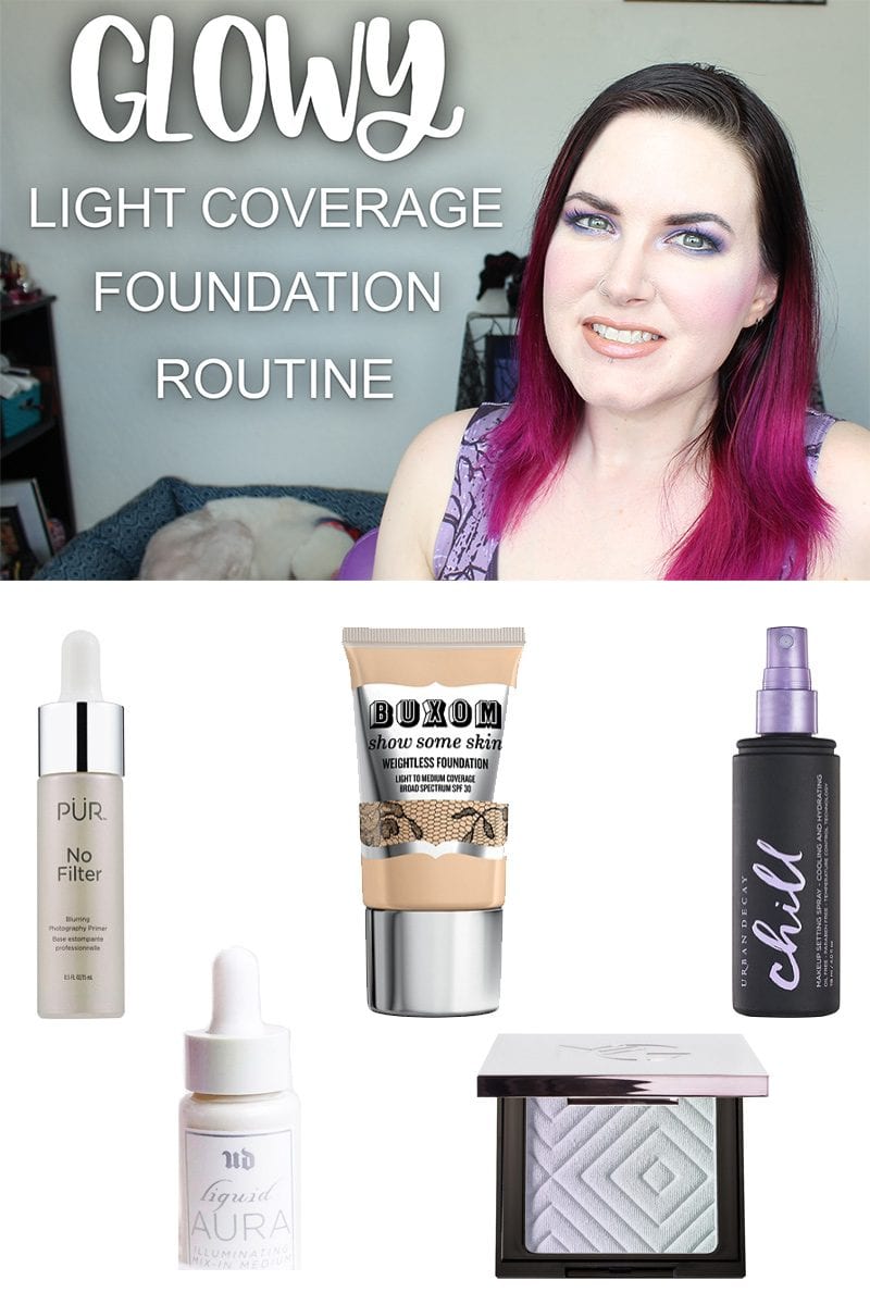 Pale Foundation Routine // Gothic White Skin 