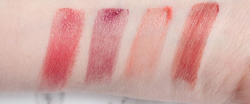 Silk Naturals Spring 2017 Collection Hyper Glosses Swatches