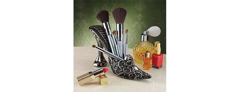 Skull Slipper Makeup Brush Holder