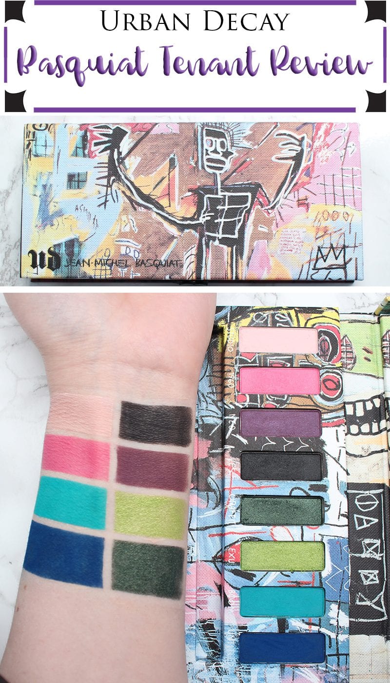 Urban Decay Basquiat Tenant Palette Review, Looks, Tutorials & Swatches on Pale Skin. This is an awesome bright eyeshadow palette with mostly matte eyeshadows. You can create gorgeous tropical looks!