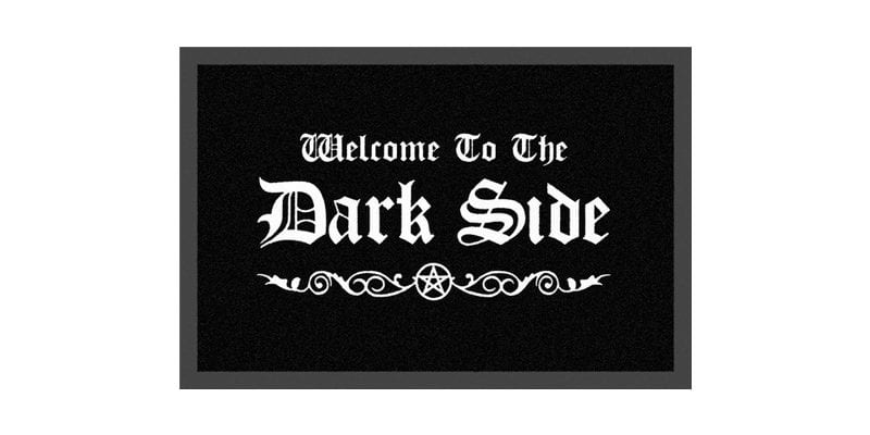 Dark Side Welcome Mat