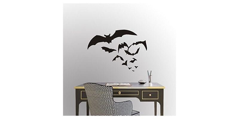 Black Bat Wall Decals